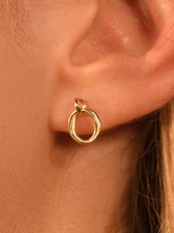 OR ÉCLAT Gold-Ohrstecker "Luz"