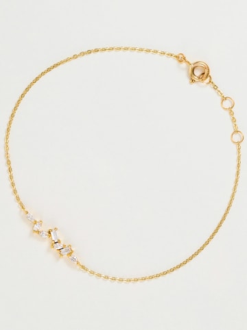 L instant d Or Gold-Armkette "Anso" mit Edelsteinen