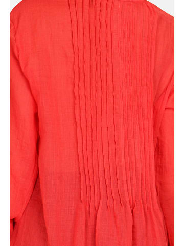 Le Jardin du Lin Leinen-Bluse in Rot