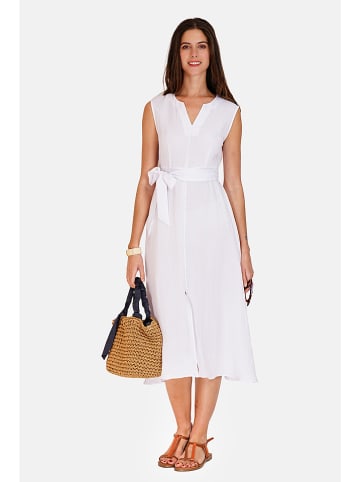 Le Jardin du Lin Kleid in Weiß