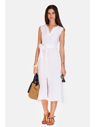 Le Jardin du Lin Kleid in Weiß