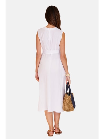 Le Jardin du Lin Kleid in Weiß