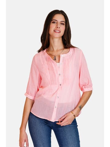 Le Jardin du Lin Leinen-Bluse in Rosa