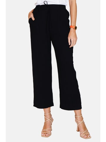 Le Jardin du Lin Hose in Schwarz