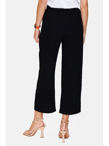 Le Jardin du Lin Hose in Schwarz