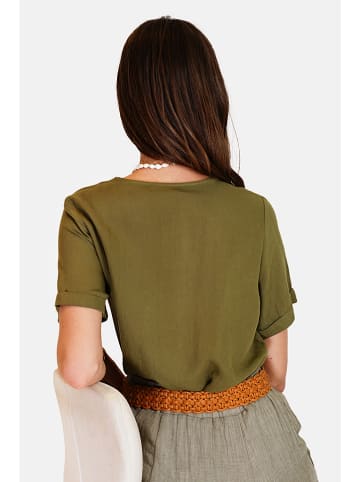 Le Jardin du Lin Shirt in Khaki