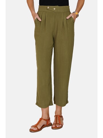 Le Jardin du Lin Hose in Khaki