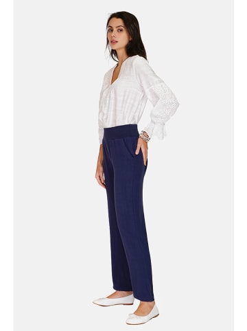 Le Jardin du Lin Broek donkerblauw