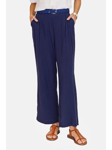 Le Jardin du Lin Broek donkerblauw