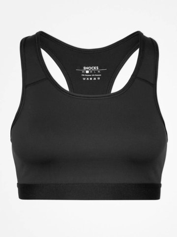 SNOCKS Sport-BH in Schwarz