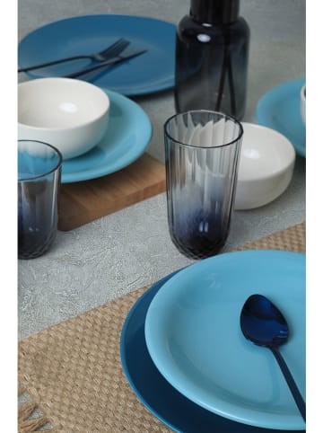 Hermia 18-delig combiservies blauw/lichtblauw/wit