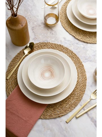 Hermia 24-delig combiservies crème