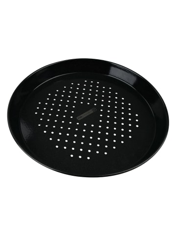 Fackelmann Pizzablech in Schwarz - Ø 32 cm