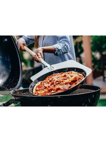 Fackelmann Pizzablech in Schwarz - Ø 32 cm