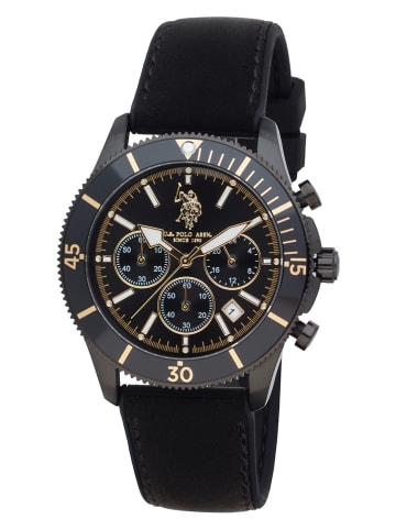 U.S. Polo Assn. Chronograph in Schwarz gunstig kaufen limango