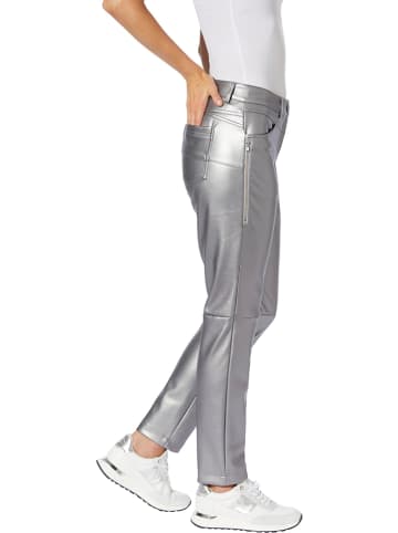 Heine Spodnie w kolorze srebrnym