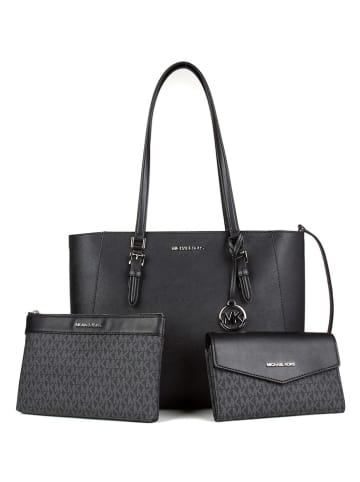 Michael Kors Schoudertas zwart - (B)30 x (H)35 x (D)10 cm