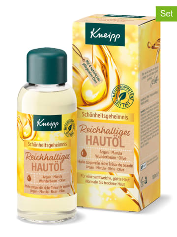 Kneipp 3er-Set: Haut-& Massageöl "Schönheitsgeheimnis", je 100 ml