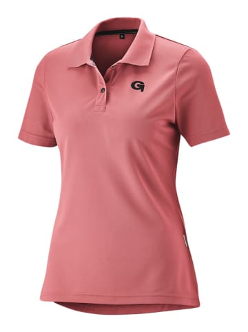 Gonso Kolarska kolszulka polo "Adventure" w kolorze czerwonym