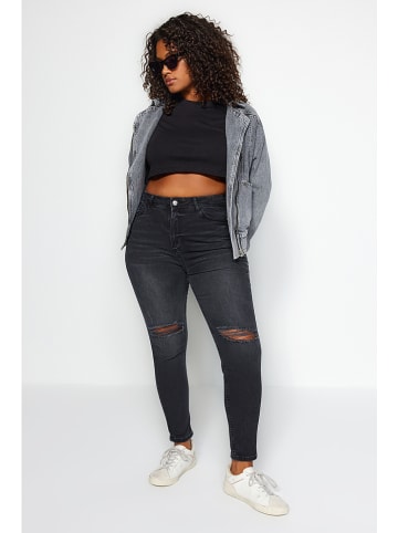 trendyol Spijkerbroek - skinny fit - zwart