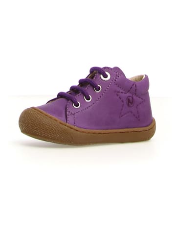 Naturino SkÃ³rzane sneakersy "Nappa Spazz" w kolorze fioletowym