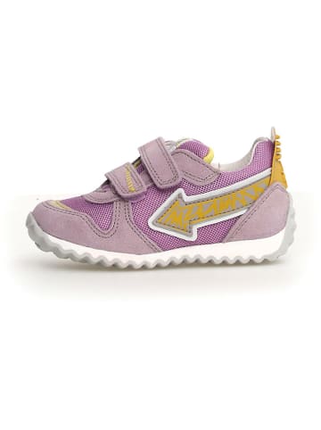 Naturino Skórzane sneakersy "Crunch" w kolorze fioletowym