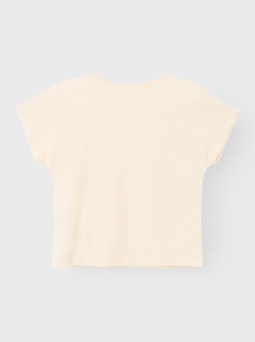 name it Koszulka "Flipsen" w kolorze kremowym