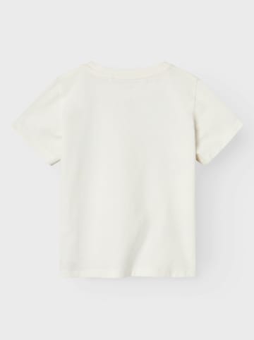 name it Koszulka "Famat" w kolorze białym ze wzorem