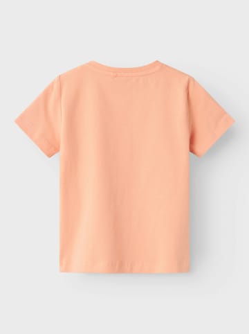 name it Shirt "Hikke" oranje/meerkleurig