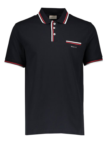 Gant Koszulka polo w kolorze czarnym