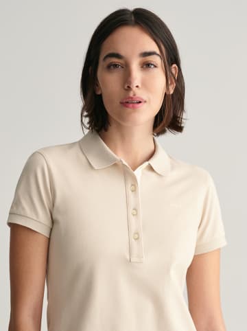 Gant Poloshirt in Creme