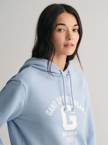 Gant Hoodie in Hellblau