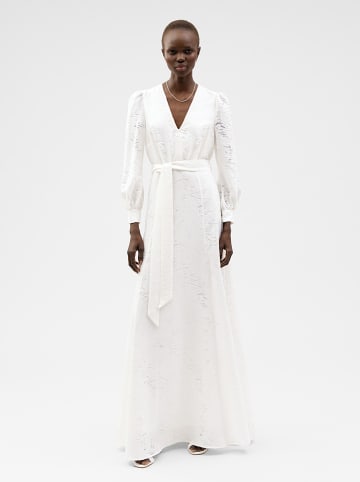 IVY OAK Sukienka "Nicolin" w kolorze białym