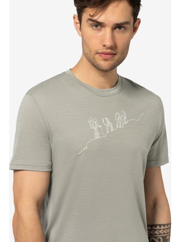 super.natural Koszulka "Hiking" w kolorze beżowym
