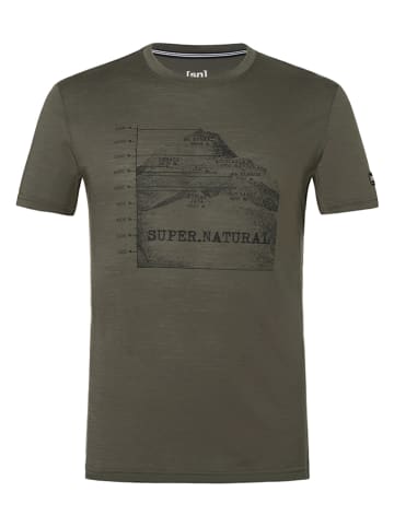super.natural Shirt "7 Peaks" in Khaki