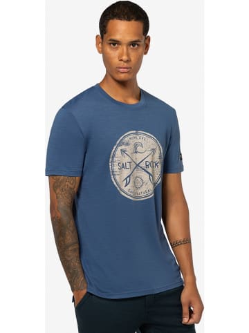 super.natural Shirt "Salt&Rock" blauw