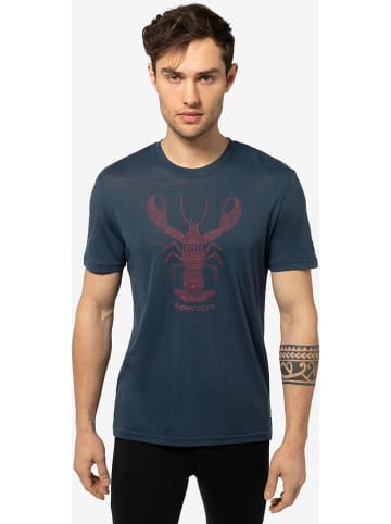 super.natural Shirt "Tattooes Lobster" in Blau