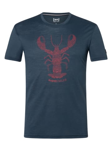 super.natural Shirt "Tattooes Lobster" blauw