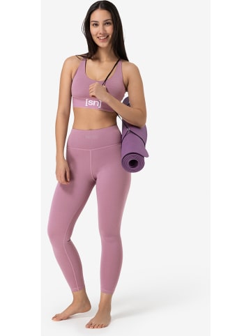 super.natural Trainingsleggings "High Rise" in Rosa