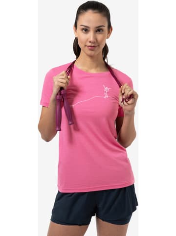 super.natural Shirt "Bergglück" in Pink