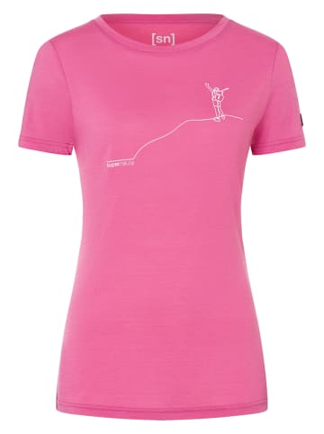 super.natural Shirt "Berggeluk" roze
