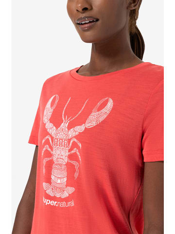 super.natural Shirt "Tattoed Lobster" rood