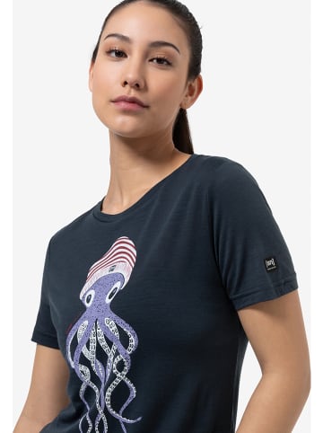 super.natural Koszulka "Octopussy" w kolorze granatowym