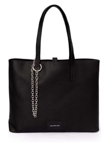 Calvin Klein Shopper bag w kolorze czarnym - 41 x 34 x 12 cm
