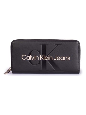 Calvin Klein Portfel w kolorze czarnym - 19 x 9 x 2,5 cm