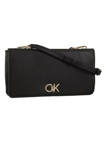 Calvin Klein Torebka w kolorze czarnym - 28 x 14 x 4,5 cm