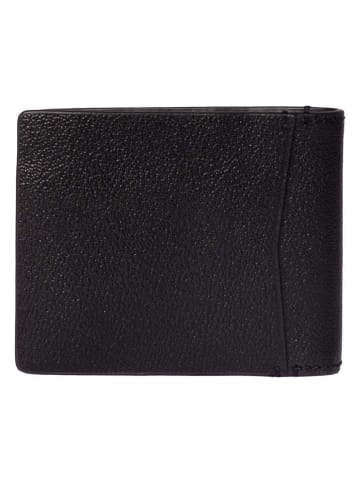 Calvin Klein Leder-Geldbörse in Schwarz - (B)11 x (H)9 x (T)2,5 cm