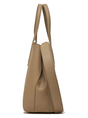 Calvin Klein Schultertasche in Beige - (B)31 x (H)23,5 x (T)10 cm