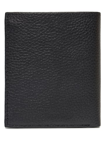 Tommy Hilfiger Skórzany portfel w kolorze czarnym - 9 x 9,5 x 2,5 cm
