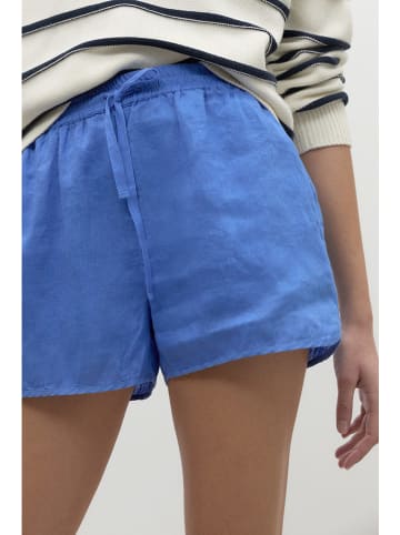 Ecoalf Leinen-Shorts in Blau